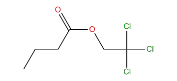 2,2,2-Trichloroethyl butanoate